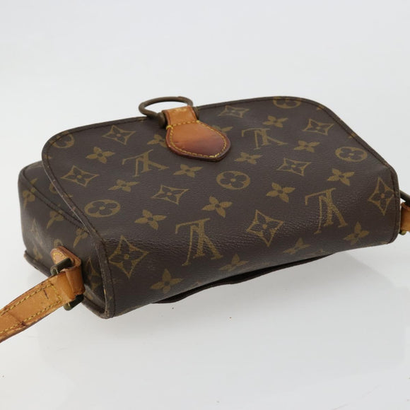 LOUIS VUITTON Monogram Saint Cloud MM Shoulder Bag M51243 LV Auth BA13328