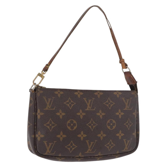 LOUIS VUITTON Monogram Pochette Accessoires Pouch M51980 LV Auth BA13329