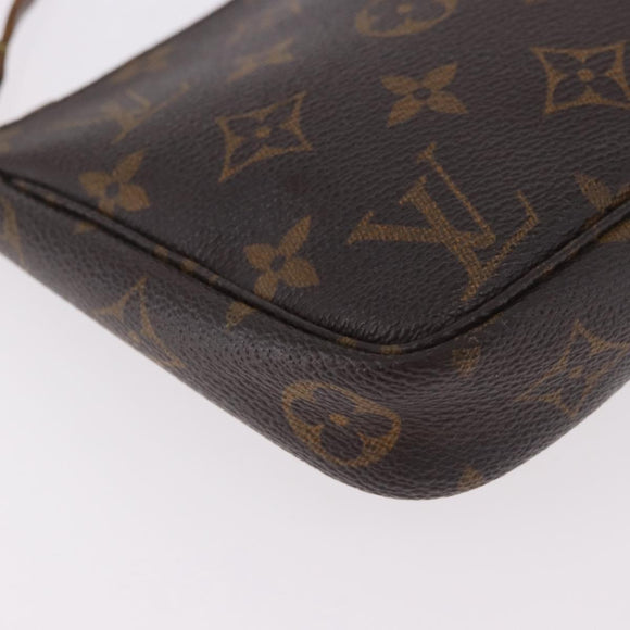 LOUIS VUITTON Monogram Pochette Accessoires Pouch M51980 LV Auth BA13329