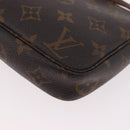 LOUIS VUITTON Monogram Pochette Accessoires Pouch M51980 LV Auth BA13329-18