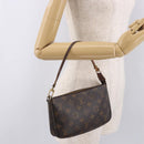 LOUIS VUITTON Monogram Pochette Accessoires Pouch M51980 LV Auth BA13329-22