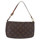 LOUIS VUITTON Monogram Pochette Accessoires Pouch M51980 LV Auth BA13329-2