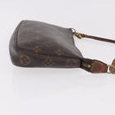 LOUIS VUITTON Monogram Pochette Accessoires Pouch M51980 LV Auth BA13329-3