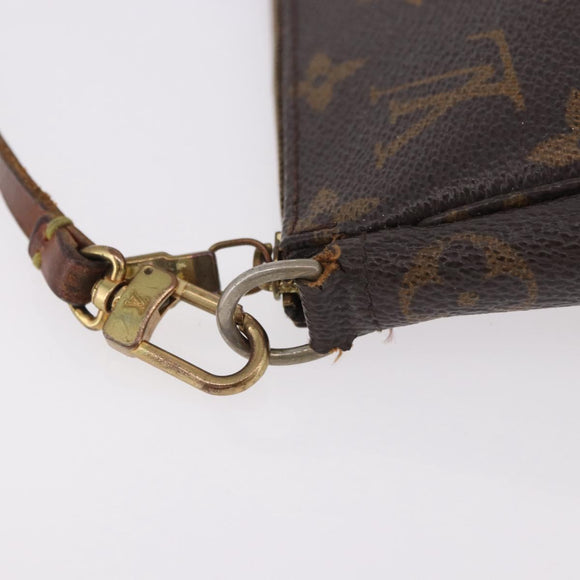 LOUIS VUITTON Monogram Pochette Accessoires Pouch M51980 LV Auth BA13329