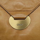 Chloe Shoulder Bag Leather Brown Auth BA1333-10