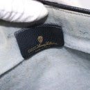 GUCCI GG Supreme Sherry Line Shoulder Bag PVC Navy Gold 904 02 026 Auth BA13331-16