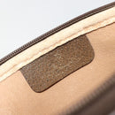 GUCCI GG Supreme Shoulder Bag PVC Beige Gold 97 02 068 Auth BA13332-19