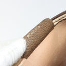 GUCCI GG Supreme Shoulder Bag PVC Beige Gold 97 02 068 Auth BA13332-12