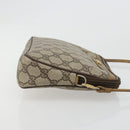 GUCCI GG Supreme Shoulder Bag PVC Beige Gold 97 02 068 Auth BA13332-3