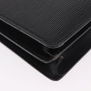 LOUIS VUITTON Epi ServietteConseiller Business Bag Black M54422 LV Auth BA13334-16