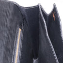 LOUIS VUITTON Epi ServietteConseiller Business Bag Black M54422 LV Auth BA13334-21