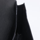 LOUIS VUITTON Epi ServietteConseiller Business Bag Black M54422 LV Auth BA13334-25