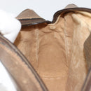 GUCCI GG Supreme Web Sherry Line Bag PVC Beige Gold 63 01 012 Auth BA13336-11