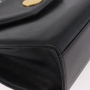 GIVENCHY Handtas Leer Zwart Goud Authentiek BA13338-9