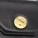GIVENCHY Handtas Leer Zwart Goud Authentiek BA13338-17
