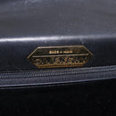 GIVENCHY Handtas Leer Zwart Goud Authentiek BA13338-11