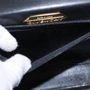 GIVENCHY Handtas Leer Zwart Goud Authentiek BA13338-21