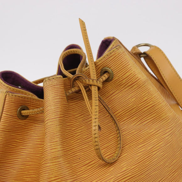 LOUIS VUITTON Epi Noe Shoulder Bag Tassili Yellow M44009 LV Auth BA13339