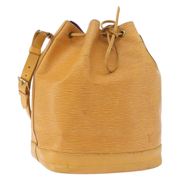 LOUIS VUITTON Epi Noe Shoulder Bag Tassili Yellow M44009 LV Auth BA13339