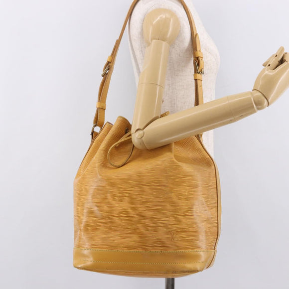 LOUIS VUITTON Epi Noe Shoulder Bag Tassili Yellow M44009 LV Auth BA13339