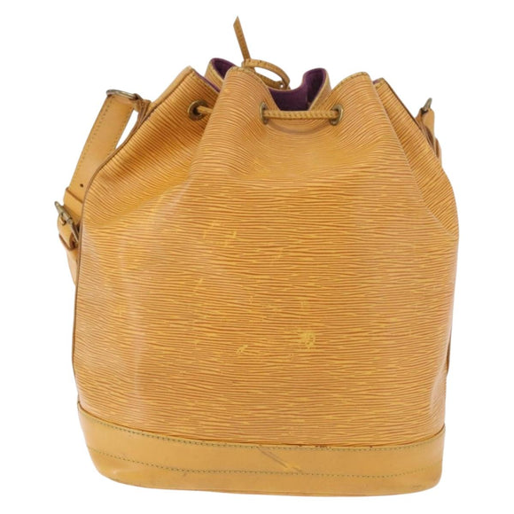 LOUIS VUITTON Epi Noe Shoulder Bag Tassili Yellow M44009 LV Auth BA13339