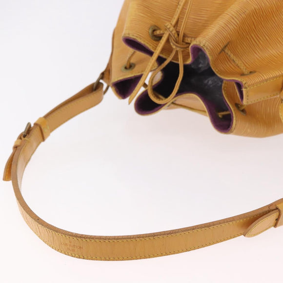 LOUIS VUITTON Epi Noe Shoulder Bag Tassili Yellow M44009 LV Auth BA13339