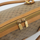 GUCCI Micro GG Supreme Hand Bag PVC 2way Beige Gold 002 104 0033 Auth BA13341-10