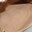 GUCCI Micro GG Supreme Hand Bag PVC 2way Beige Gold 002 104 0033 Auth BA13341-11