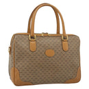 GUCCI Micro GG Supreme Hand Bag PVC 2way Beige Gold 002 104 0033 Auth BA13341-1