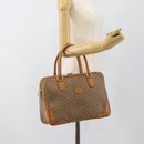GUCCI Micro GG Supreme Hand Bag PVC 2way Beige Gold 002 104 0033 Auth BA13341-22