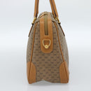 GUCCI Micro GG Supreme Hand Bag PVC 2way Beige Gold 002 104 0033 Auth BA13341-4
