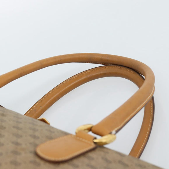GUCCI Micro GG Supreme Hand Bag PVC 2way Beige Gold 002 104 0033 Auth BA13341