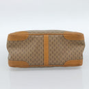 GUCCI Micro GG Supreme Hand Bag PVC 2way Beige Gold 002 104 0033 Auth BA13341-5