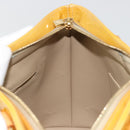 LOUIS VUITTON Monogram Vernis Houston Hand Bag Beige M91004 LV Auth BA13342-19