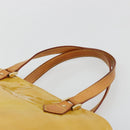 LOUIS VUITTON Monogram Vernis Houston Hand Bag Beige M91004 LV Auth BA13342-8
