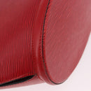 LOUIS VUITTON Epi Saint Jacques Shopping Shoulder Bag Red M52277 LV Auth BA13343-14