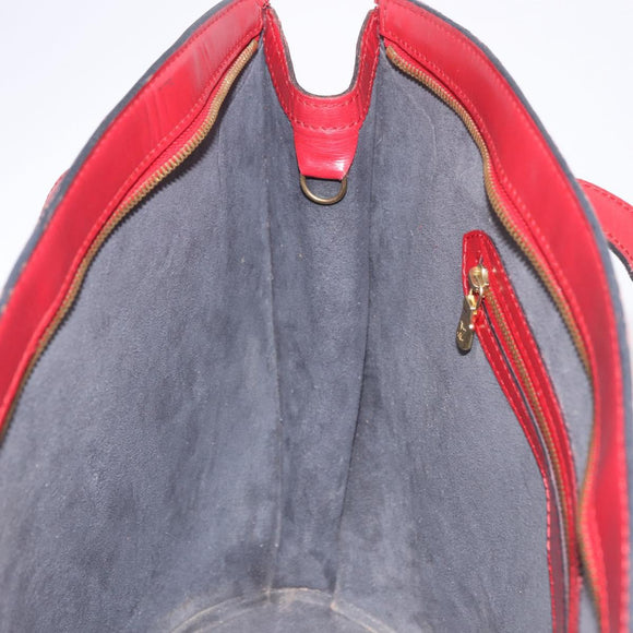 LOUIS VUITTON Epi Saint Jacques Shopping Shoulder Bag Red M52277 LV Auth BA13343