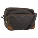 LOUIS VUITTON Monogram Nile Schoudertas M45244 LV Auth BA13344-1