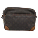 LOUIS VUITTON Monogram Nile Schoudertas M45244 LV Auth BA13344-13