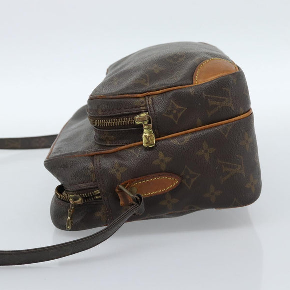 LOUIS VUITTON Monogram Nile Schoudertas M45244 LV Auth BA13344