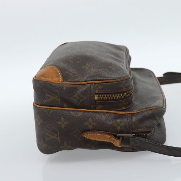 LOUIS VUITTON Monogram Nile Schoudertas M45244 LV Auth BA13344