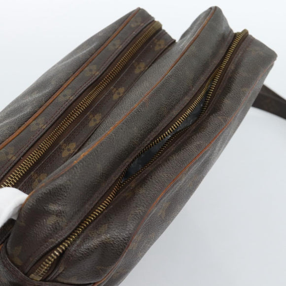 LOUIS VUITTON Monogram Nile Schoudertas M45244 LV Auth BA13344