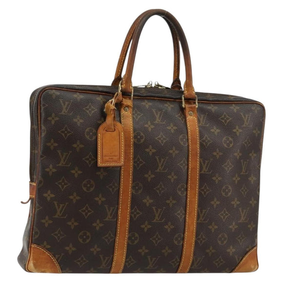LOUIS VUITTON Monogram Porte Documents Voyage Businesstasche M53361 Auth BA13347