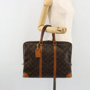 LOUIS VUITTON Monogram Porte Documents Voyage Businesstasche M53361 Auth BA13347-25