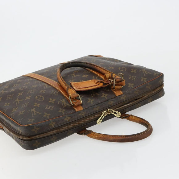 LOUIS VUITTON Monogram Porte Documents Voyage Businesstasche M53361 Auth BA13347