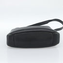 GUCCI Bamboo Shoulder Bag Leather 2way Black Gold 001 1577 3444 Auth BA13349-5