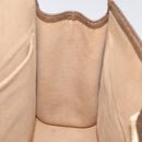 GUCCI GG Supreme Web Sherry Line Bag PVC Leather Beige 89 01 030 Auth BA1335-18