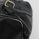 GUCCI Bamboo Backpack Leather Black Gold 003 2058 0016 Auth BA13350-18