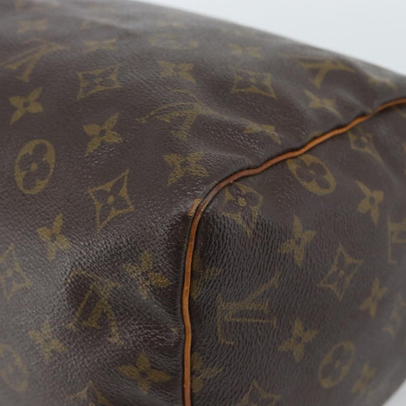 LOUIS VUITTON Monogram Speedy 30 Hand Bag M41526 LV Auth BA13352