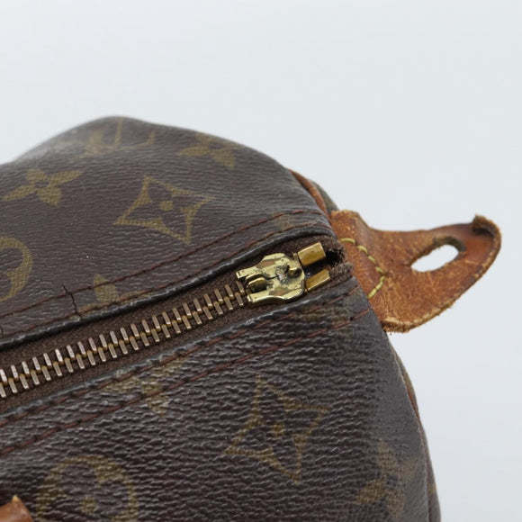 LOUIS VUITTON Monogram Speedy 30 Hand Bag M41526 LV Auth BA13352